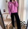 Spring style golden silk fleece pants, mopping pants, sweeping pants, slimming wide-leg pants Application Scenario